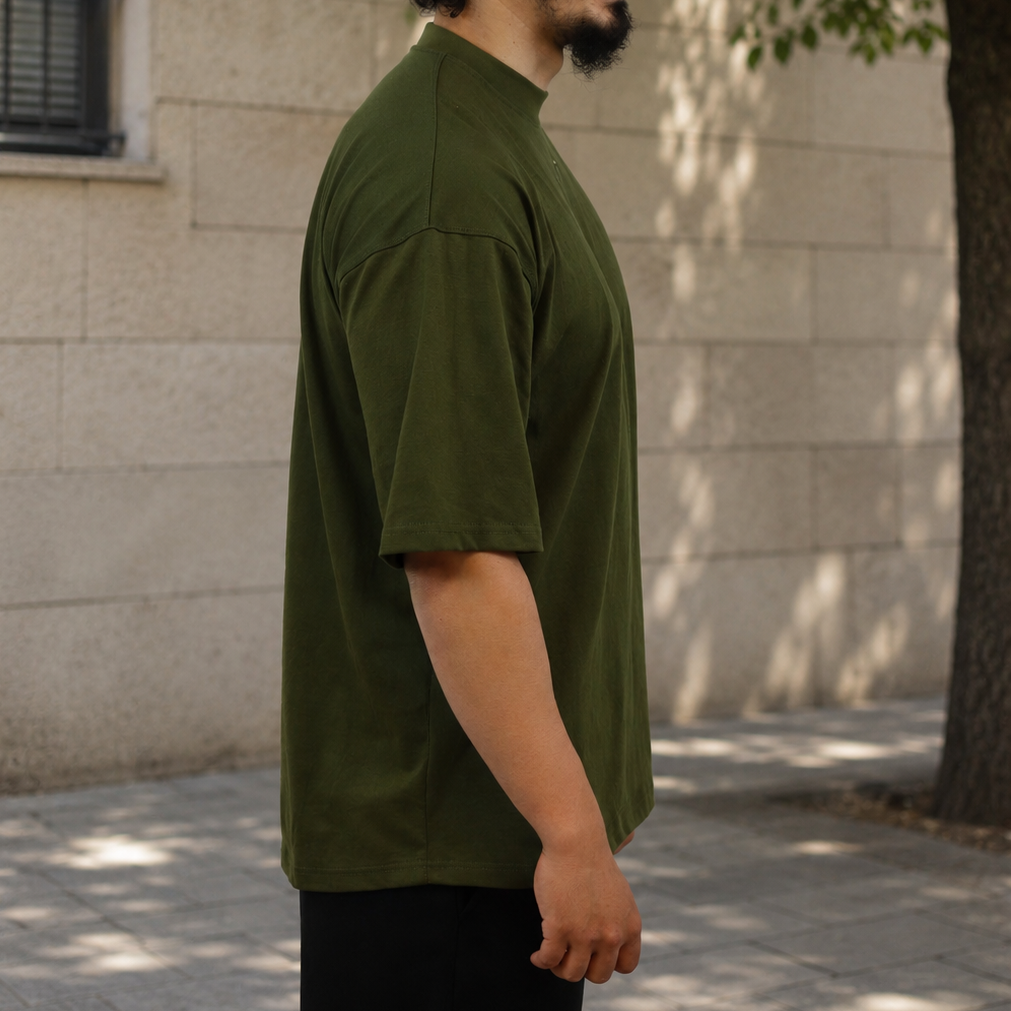 T-shirt oversize - SUMMER « kaki »