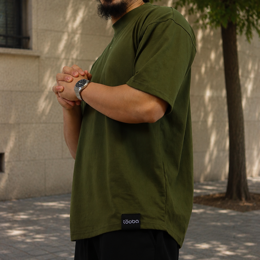 T-shirt oversize - SUMMER « kaki »