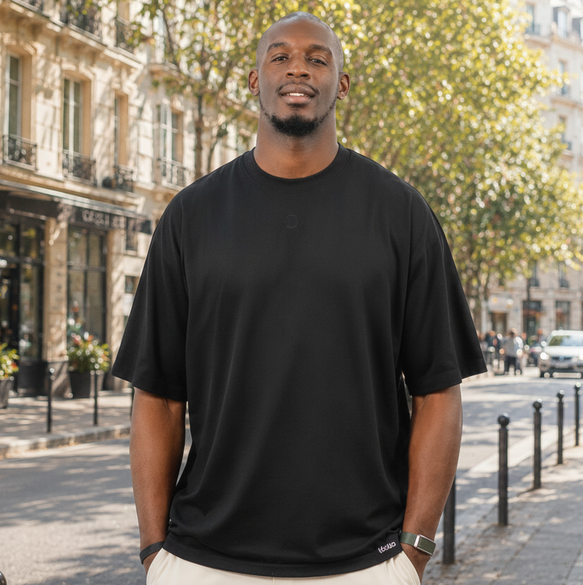 T-shirt oversize - SUMMER « black »
