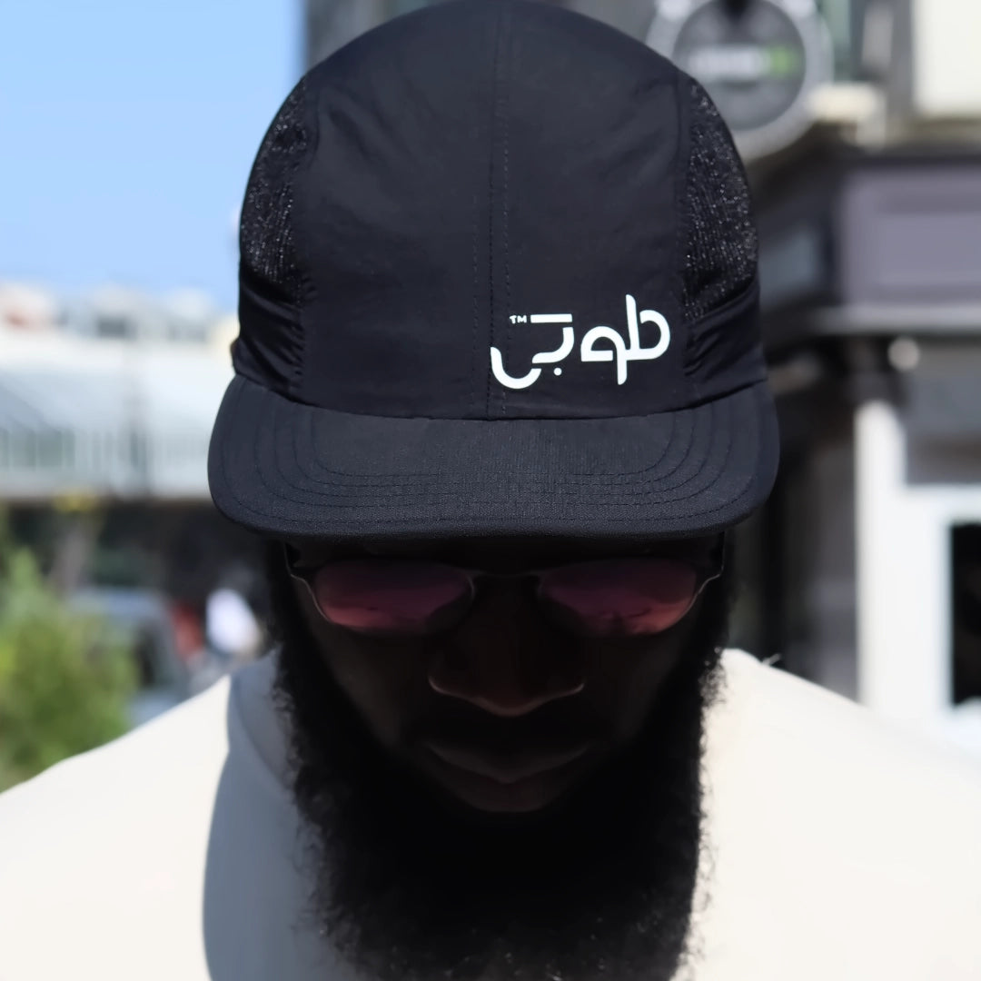 Casquette été noire - tōoba cap summer black