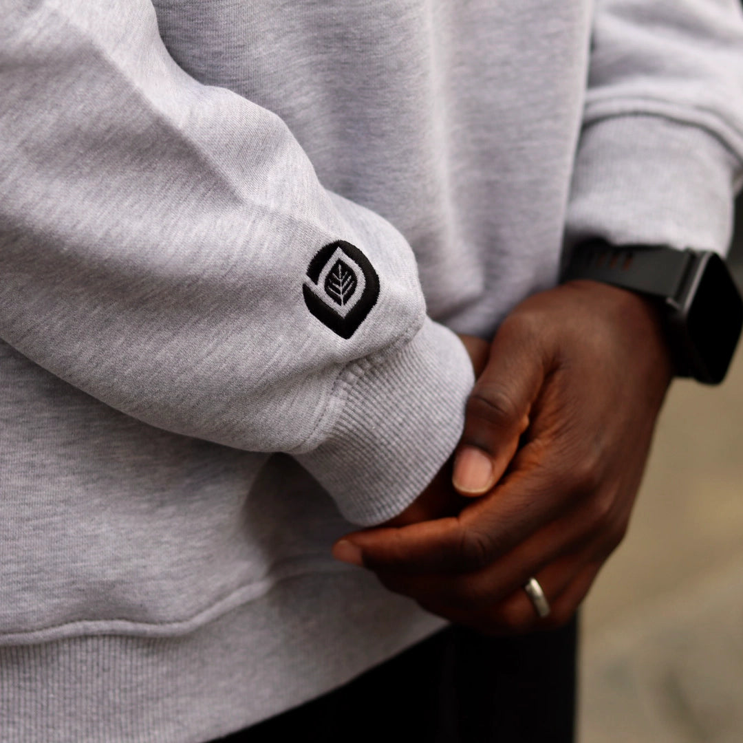 Sweatshirt oversize gris- crewneck grey