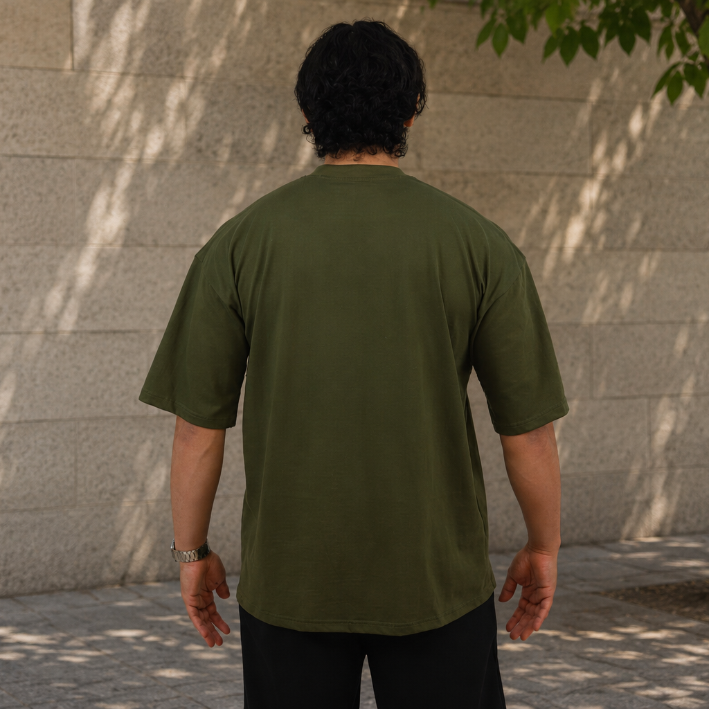 T-shirt oversize - SUMMER « kaki »