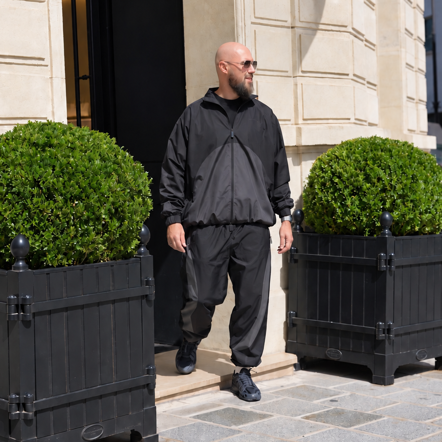 TRACKSUIT ÉCLIPSE - NOIR / GRIS