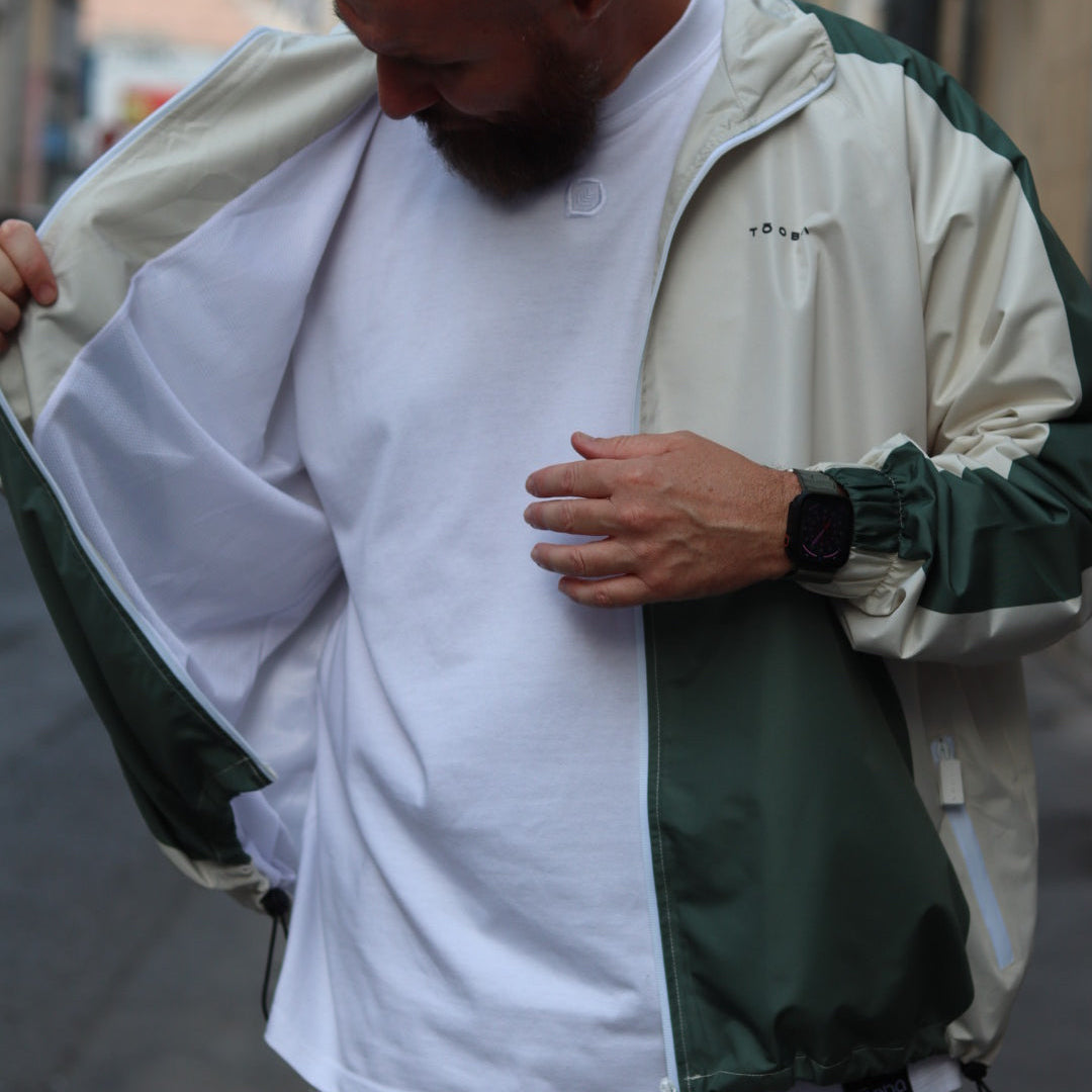 TRACKSUIT ATLAS - SABLE / VERT