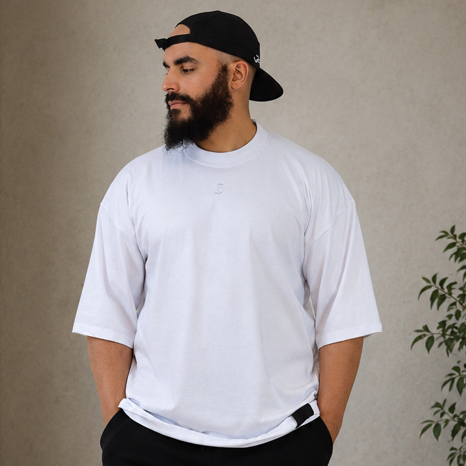 T-shirt oversize - SUMMER « White »