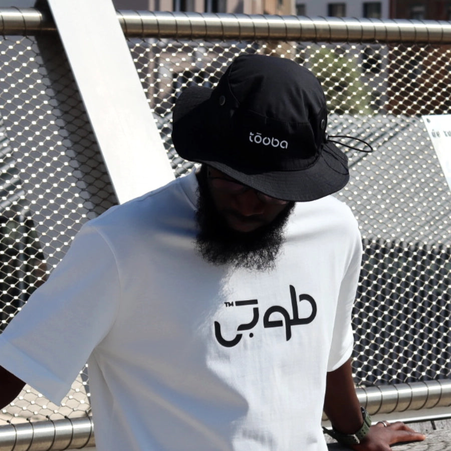 Bob cargo noir réglable - tōoba Cargo Bucket hat