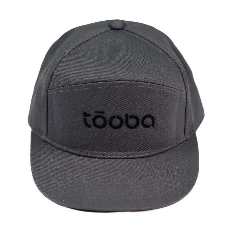 Casquette Snapback noire coton - tōoba Base