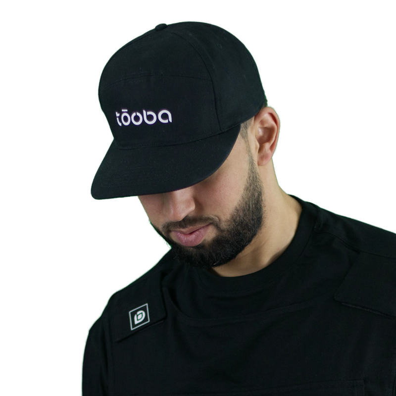 Casquette noire en coton - tōoba Base