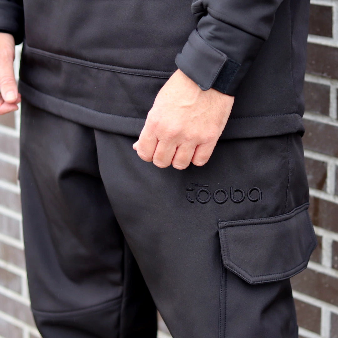 Ensemble taktikal oversize noir