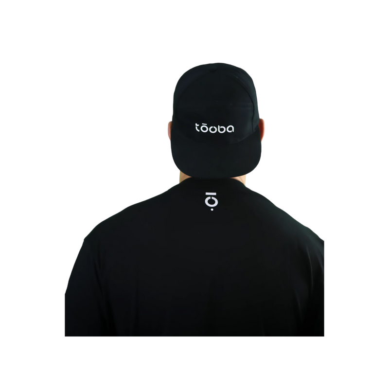 Tee-shirt oversize noir en coton - tōoba Bulletproof