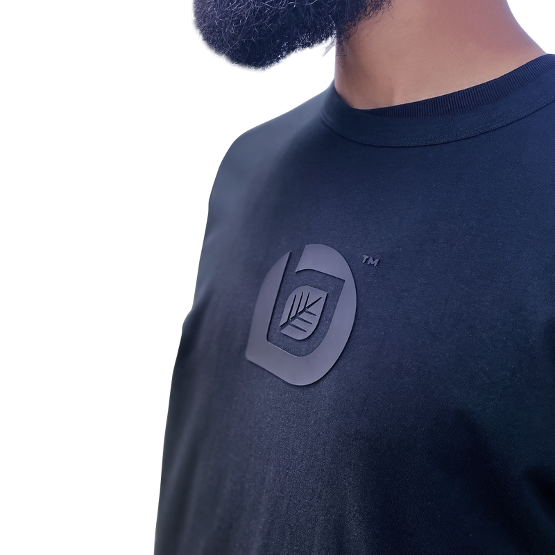 T-shirt oversize coton bio - tooba black series
