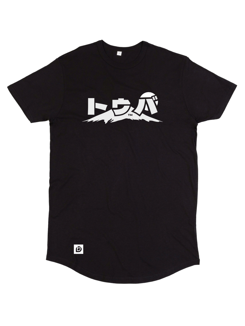 tee-shirt long - tōri mount fuji